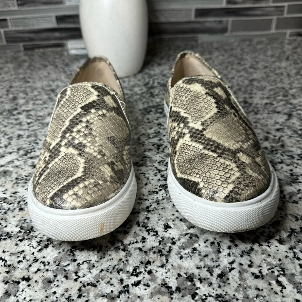 Steve Madden | Symba Reptile Print Platform Sneakers Size 7